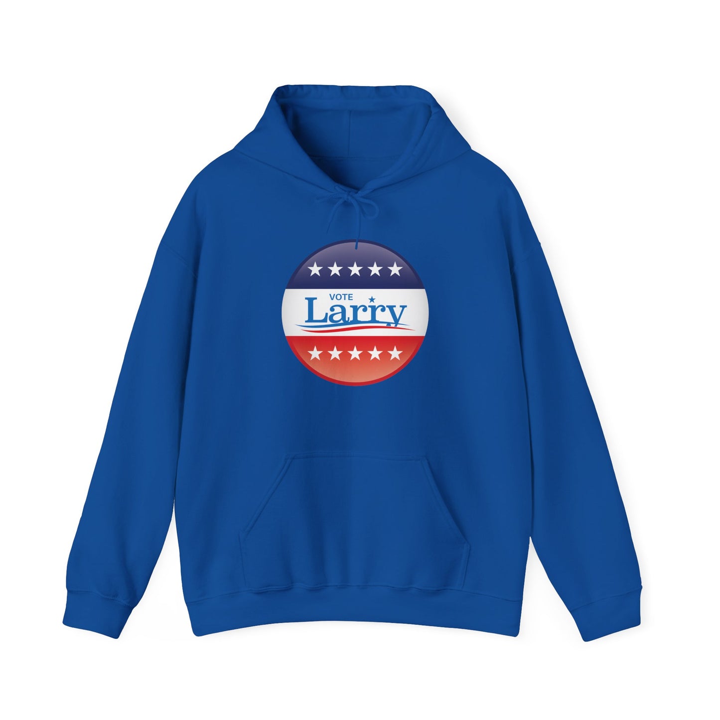 Vote Larry Hoodie, Funny Larry Political Hooded Sweatshirt