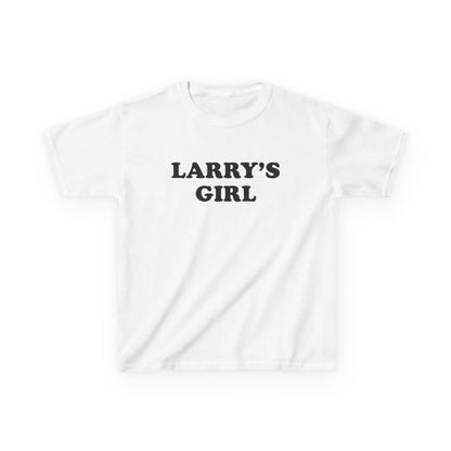 Larry's Girl Y2K Style Baby Tee, 90s Style Larry Tshirt