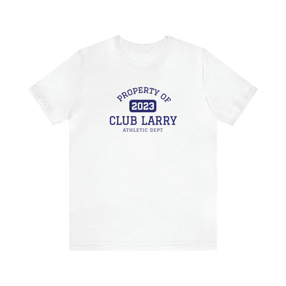 Club Larry Athletic Department Short Sleeve Tee