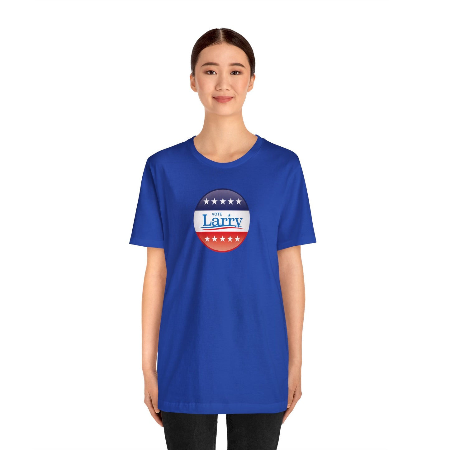 Vote Larry Unisex Short Sleeve Tee