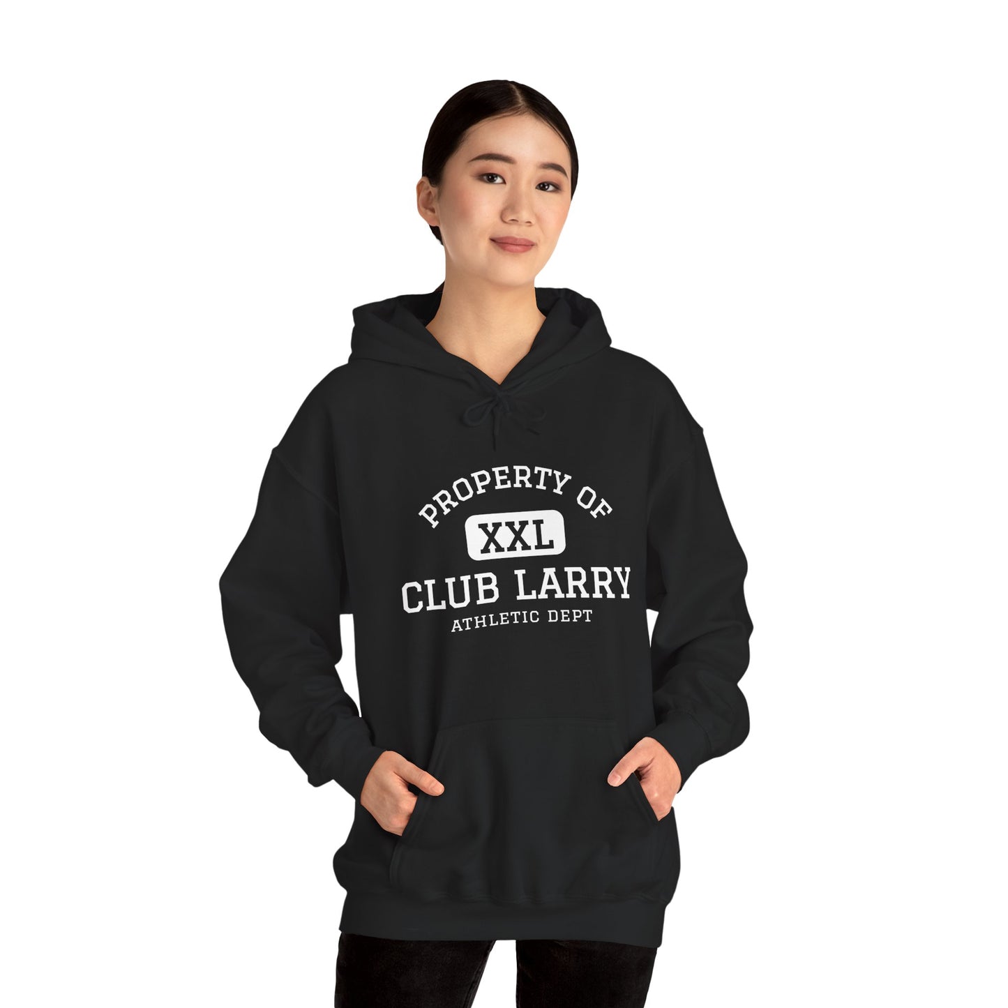 Club Larry Hoodie – Property Of Athletic Dept. Pullover