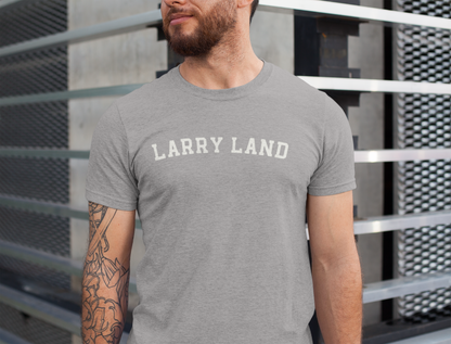 Larry Land Tee | Collegiate Larry Tshirt