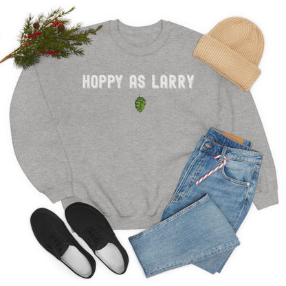 Unisex Heavy Blend Crewneck Sweatshirt - Hoppy as Larry