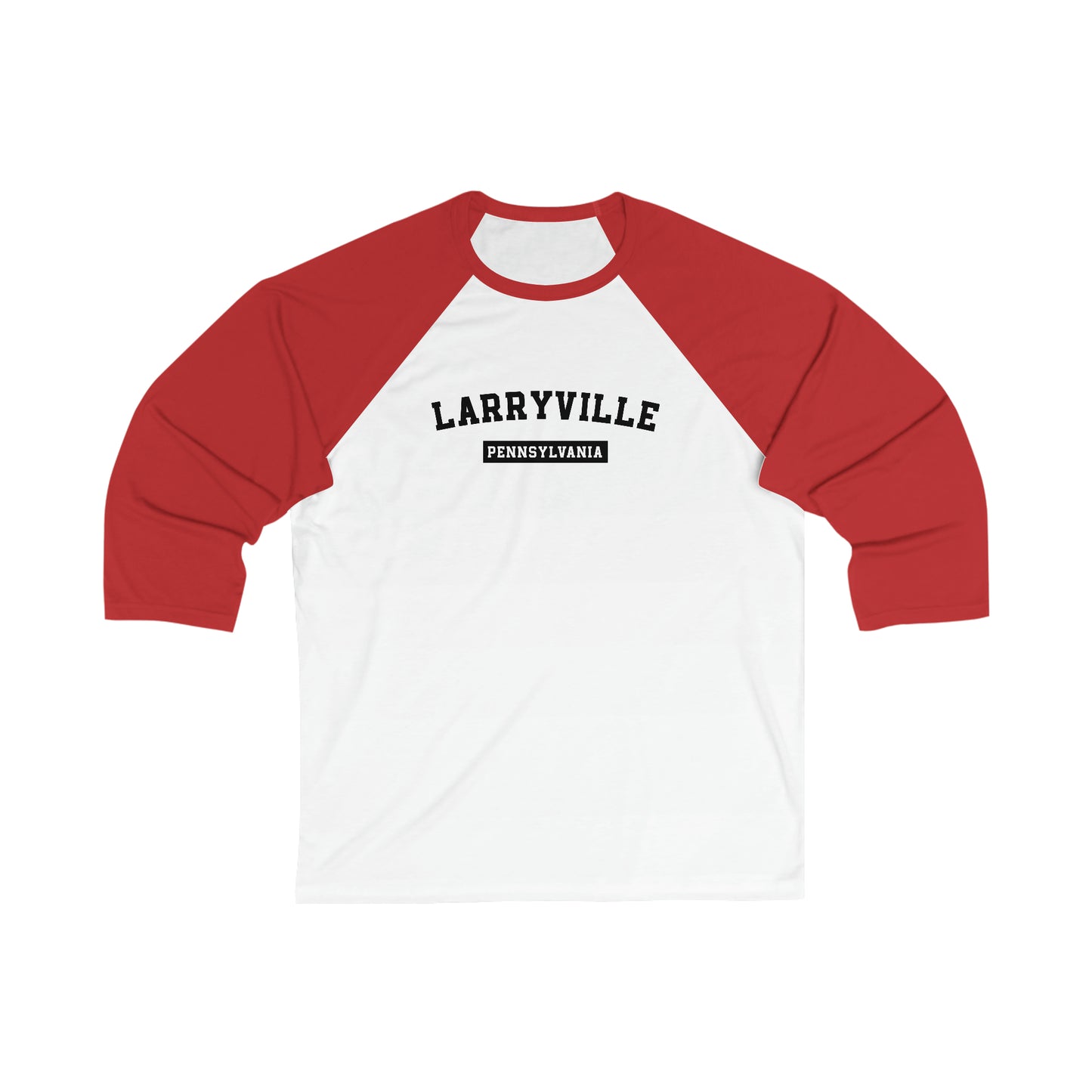 Larryville Pennsylvania Unisex 3\4 Sleeve Baseball Tee