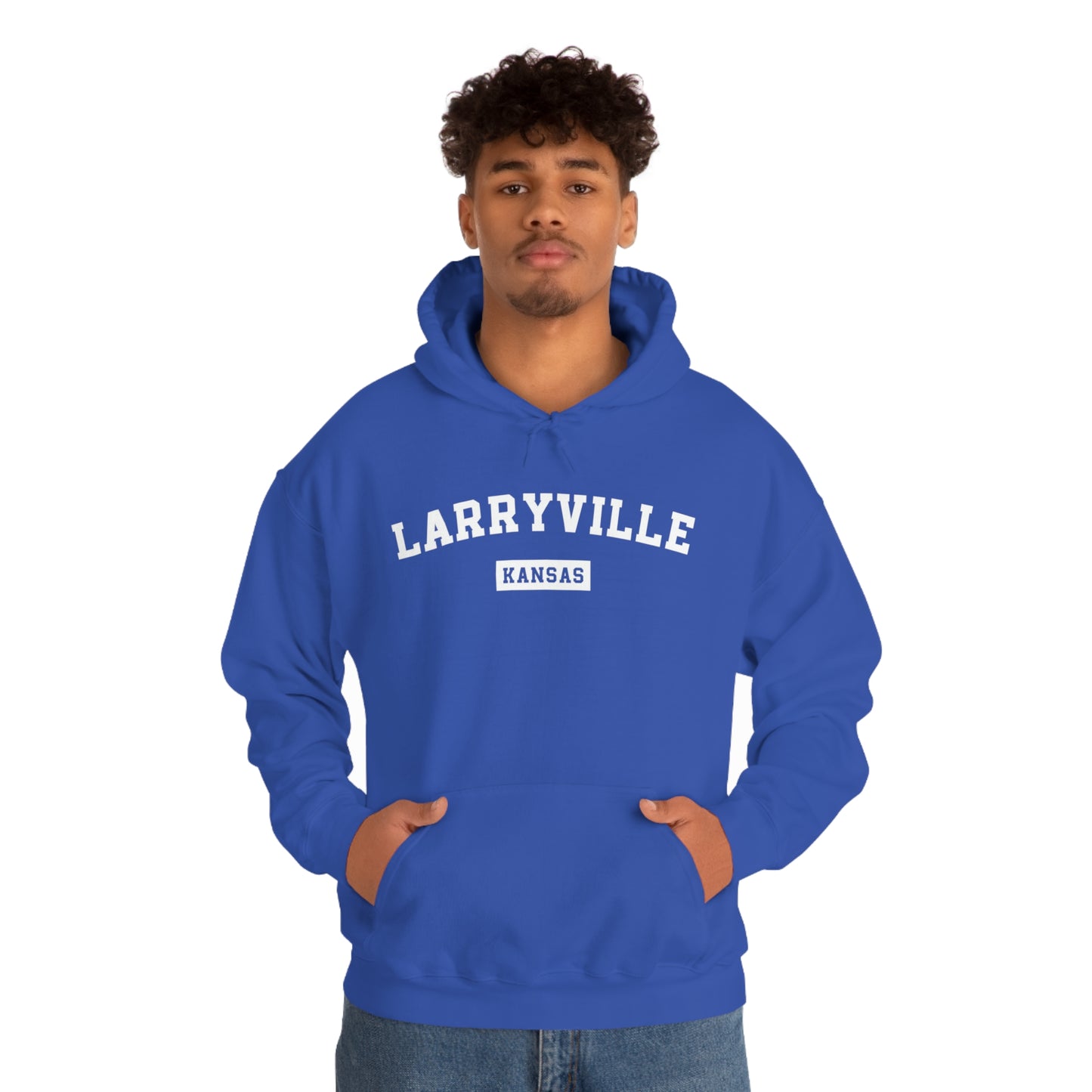 Larryville Kansas Unisex Heavy Blend™ Hooded Sweatshirt