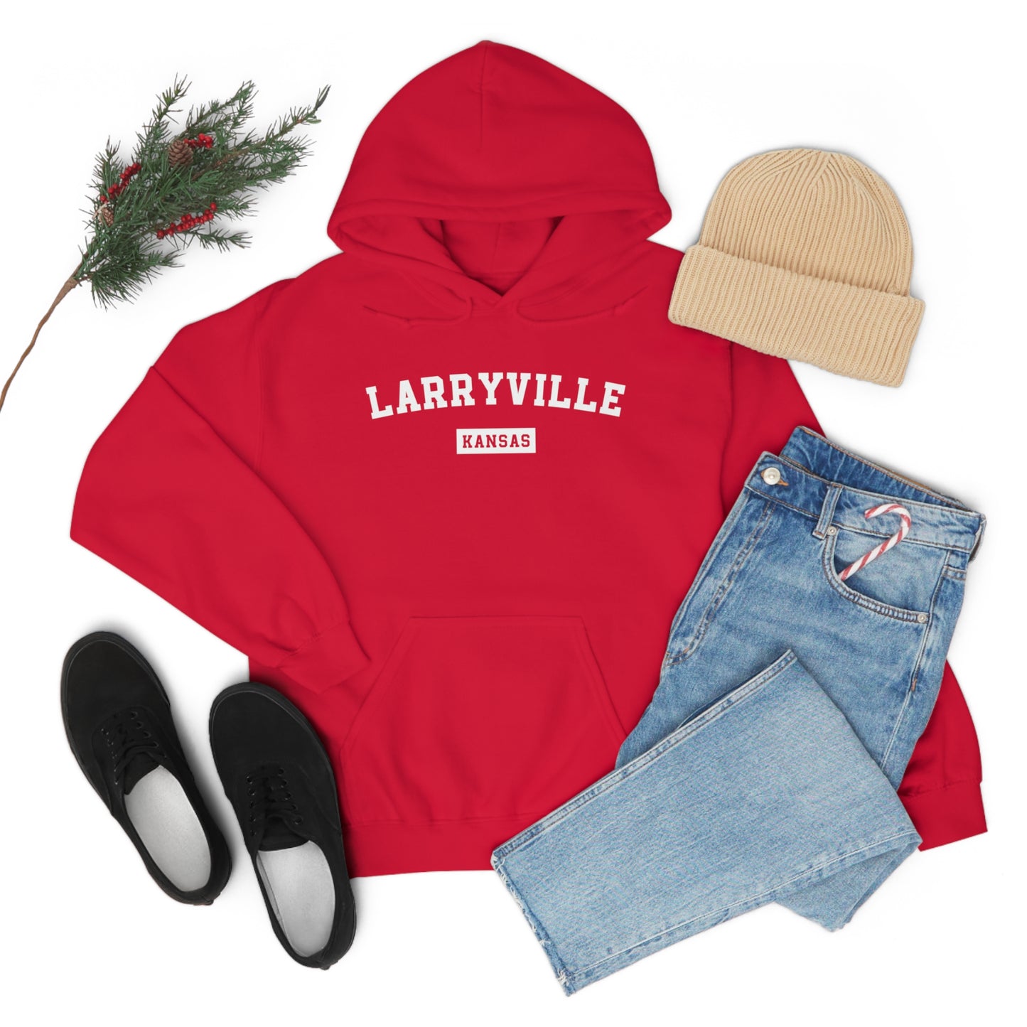 Larryville Kansas Unisex Heavy Blend™ Hooded Sweatshirt