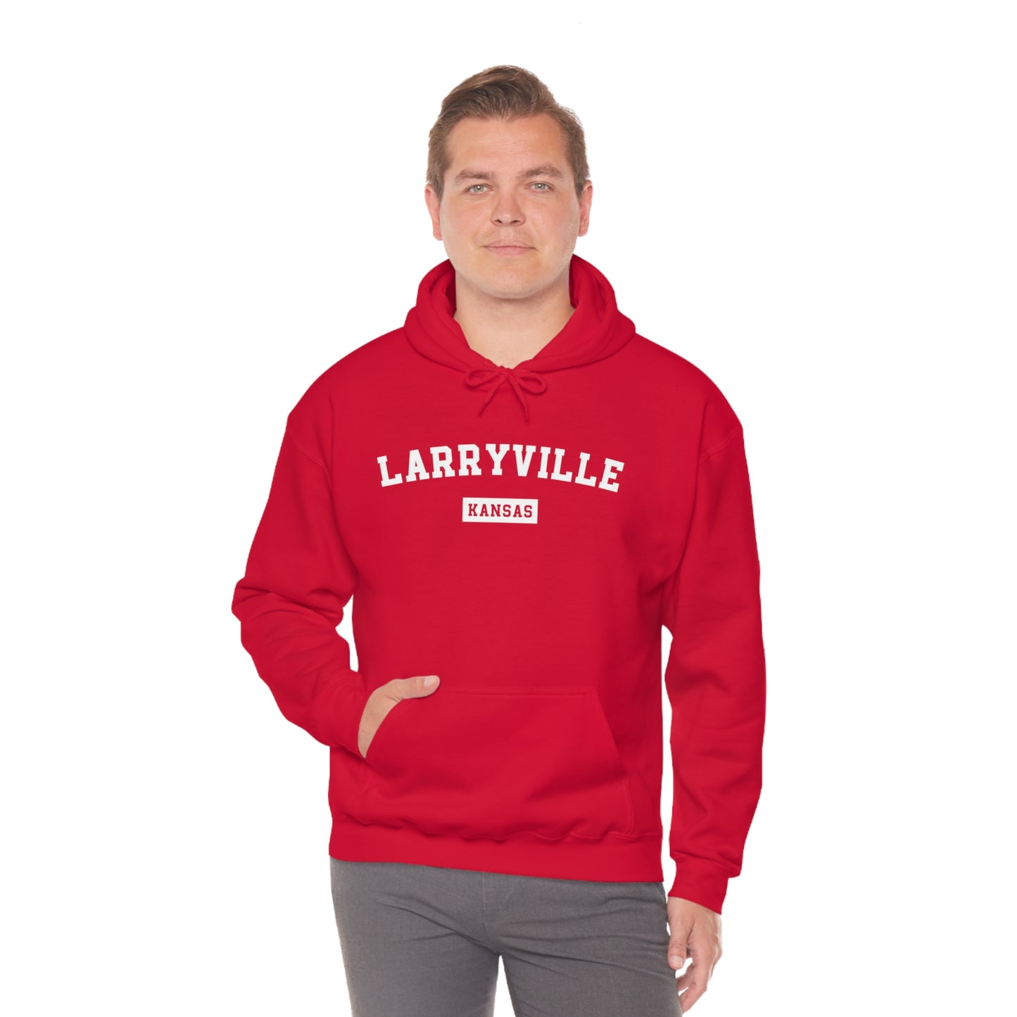 Larryville Kansas Unisex Heavy Blend™ Hooded Sweatshirt