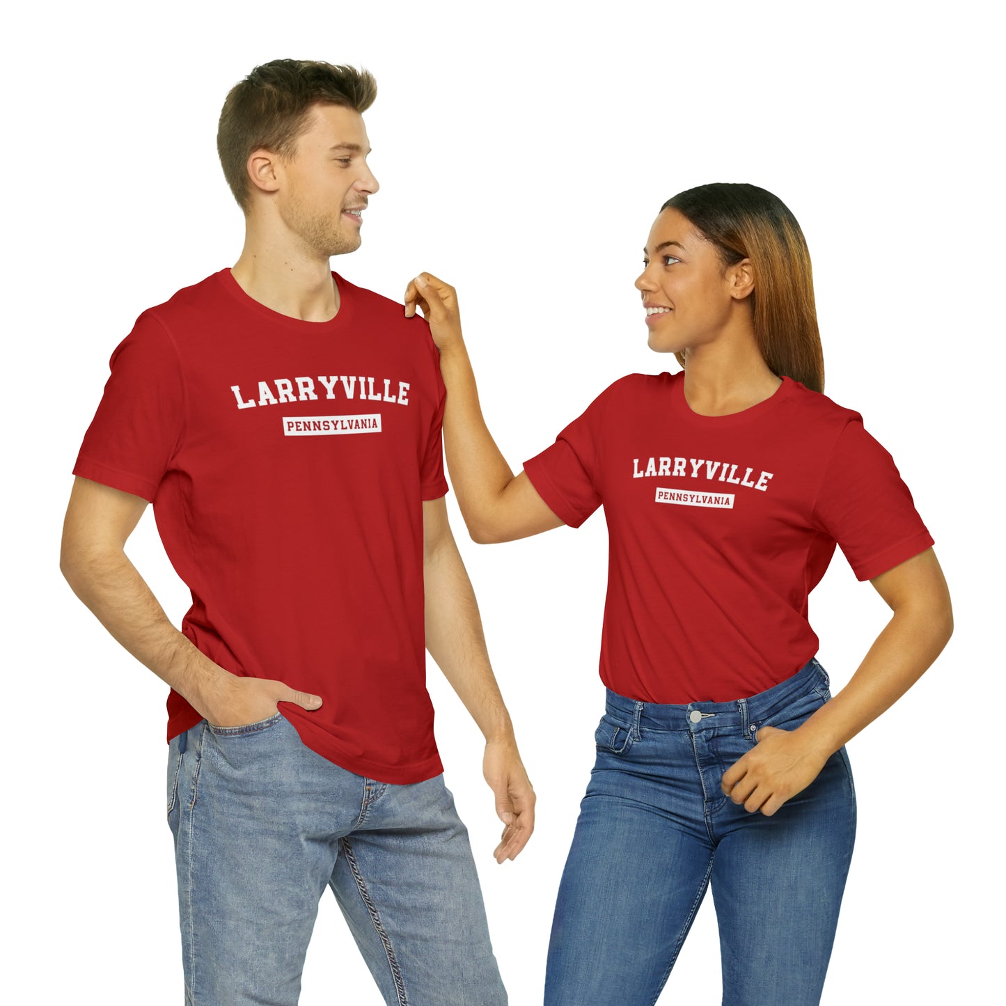 Larryville Pennsylvania Unisex Short Sleeve Tee