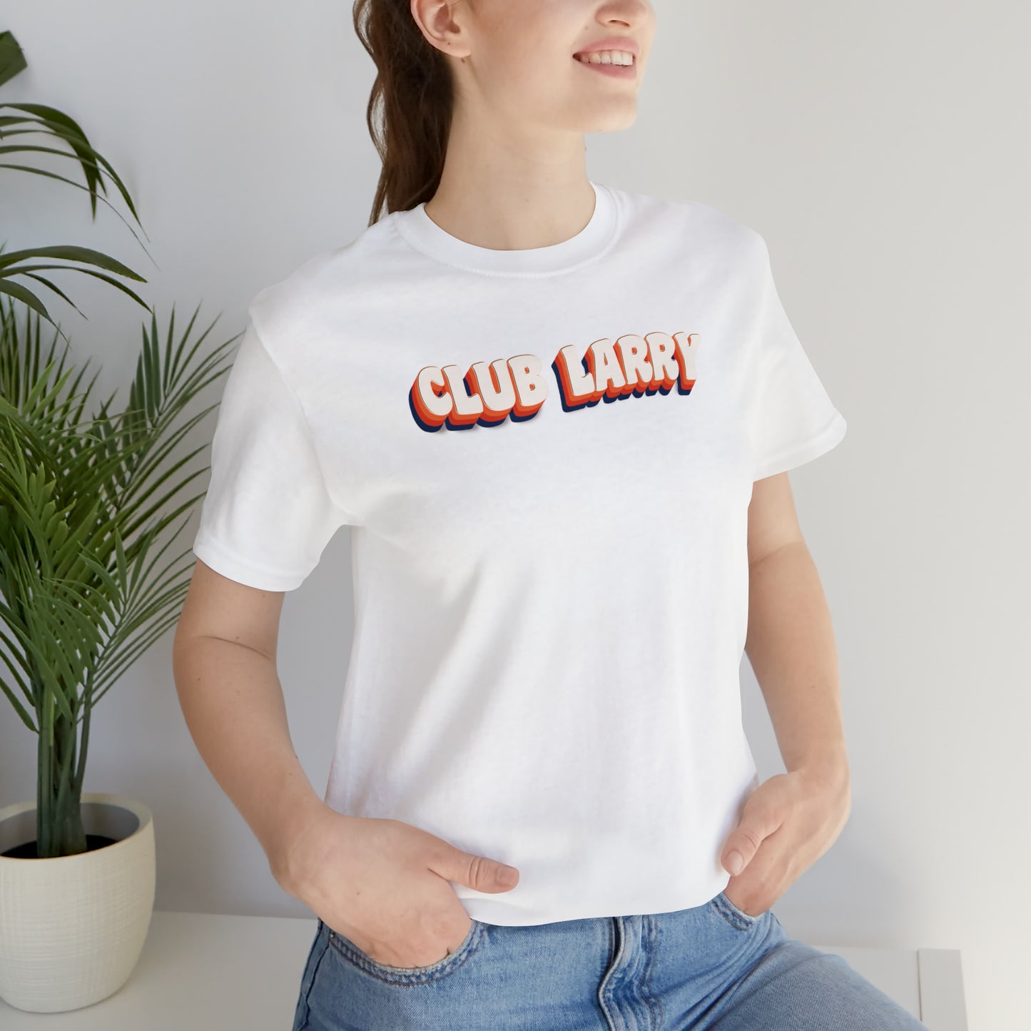 Club Larry Unisex Short Sleeve Tee