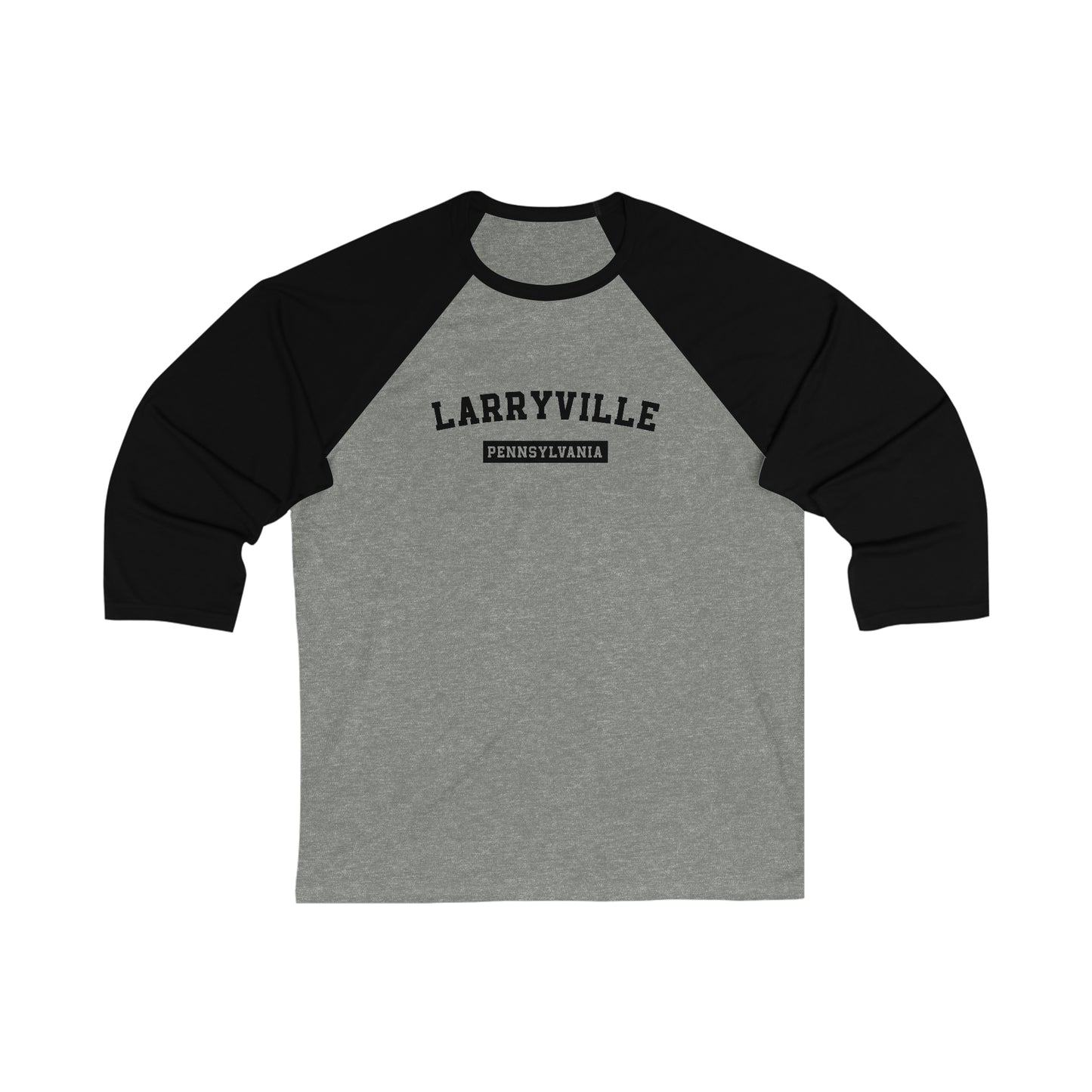 Larryville Pennsylvania Unisex 3\4 Sleeve Baseball Tee