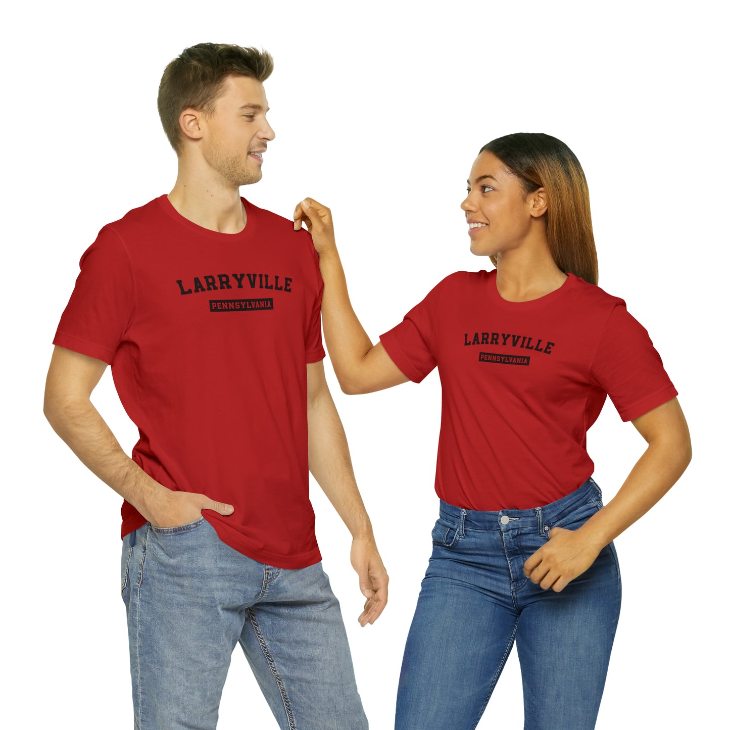 Larryville Pennsylvania Unisex Short Sleeve Tee