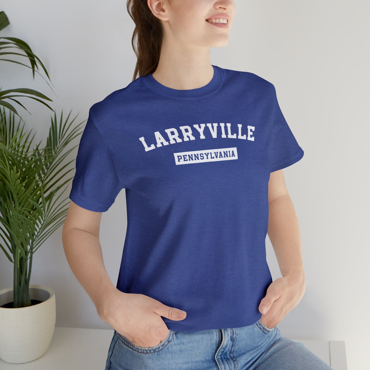 Larryville Pennsylvania Unisex Short Sleeve Tee