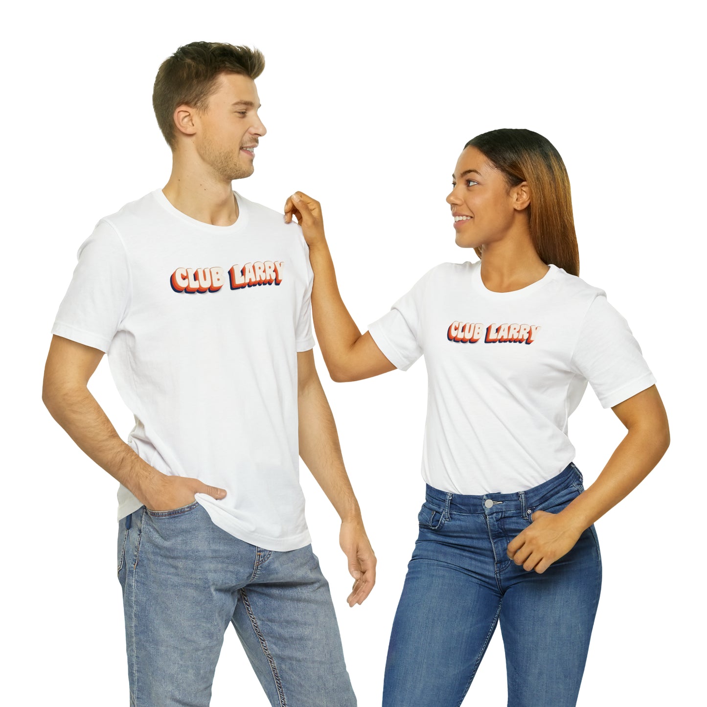 Club Larry Unisex Short Sleeve Tee