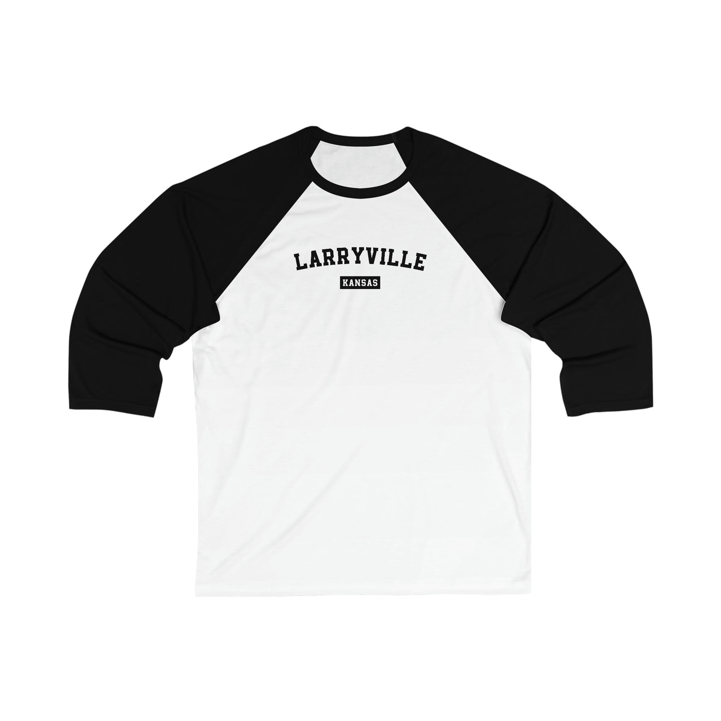 Larryville Kansas Unisex 3\4 Sleeve Baseball Tee