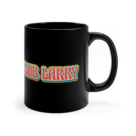 Club Larry Vintage 11oz Black Mug