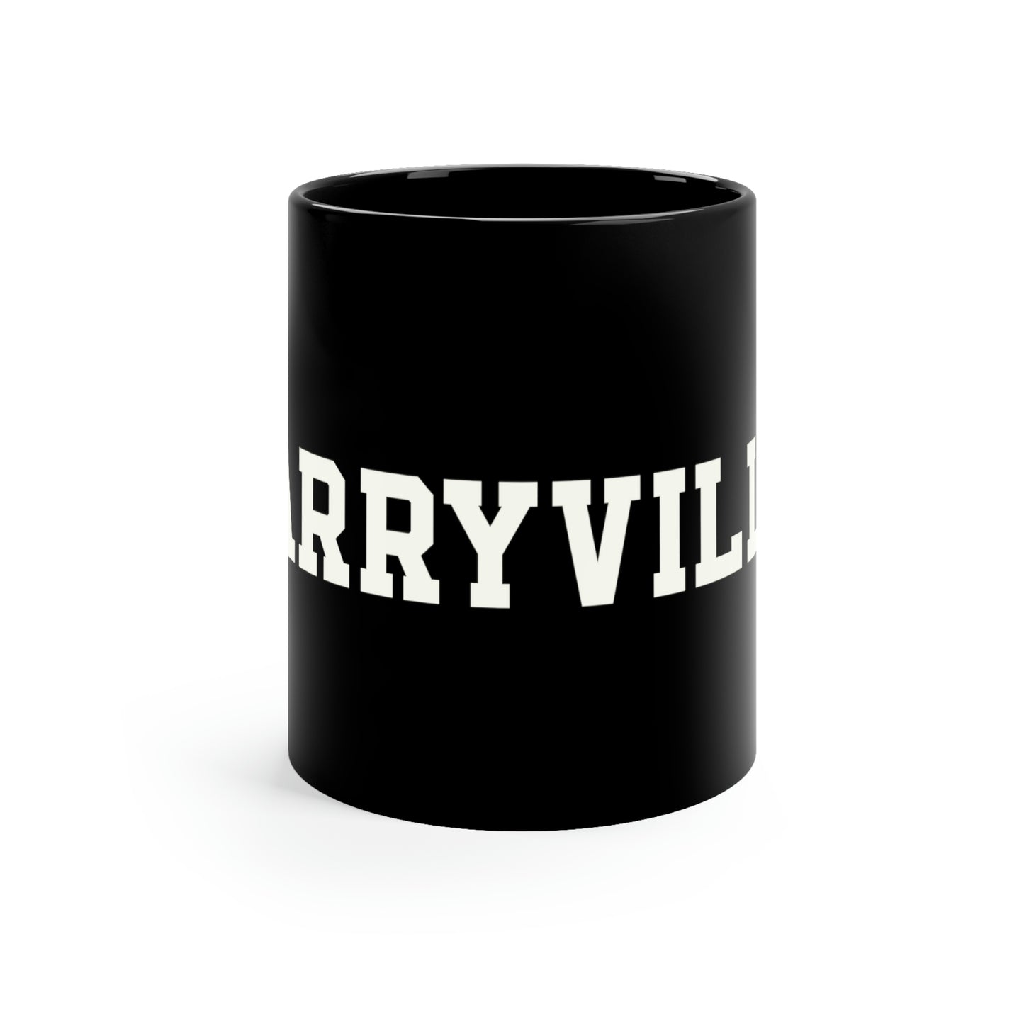 Larryville 11oz Black Mug