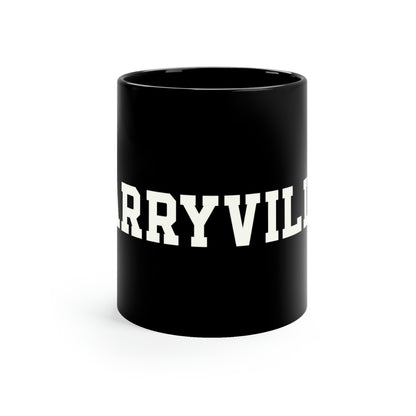 Larryville 11oz Black Mug