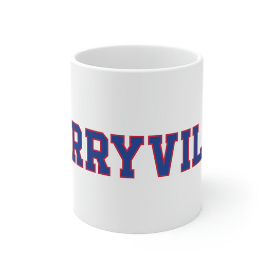 Larryville Ceramic White Mug 11oz