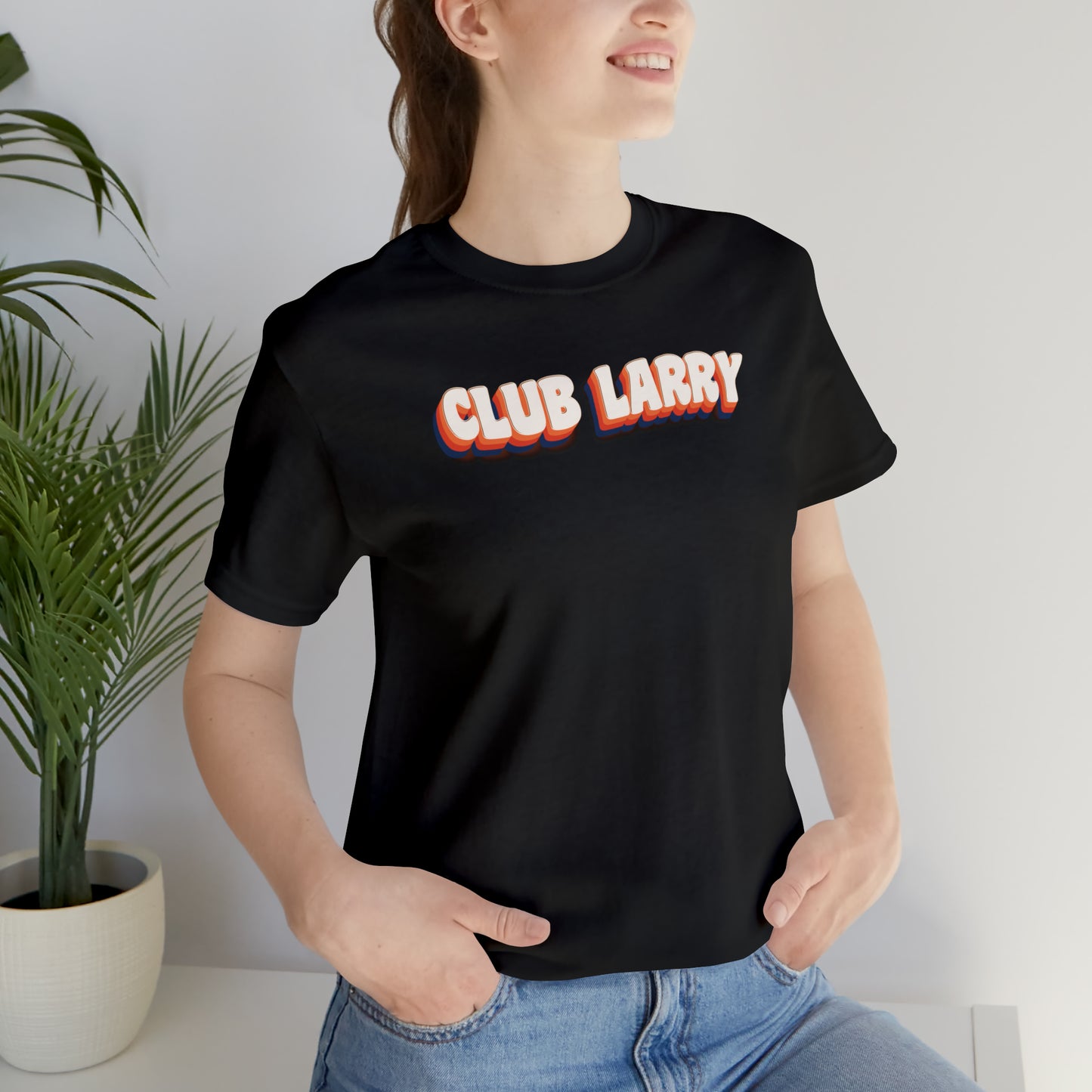 Club Larry Unisex Short Sleeve Tee