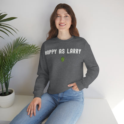 Unisex Heavy Blend Crewneck Sweatshirt - Hoppy as Larry