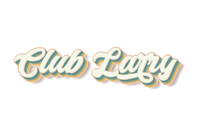 Club Larry Script Retro Ceramic Mug 11oz