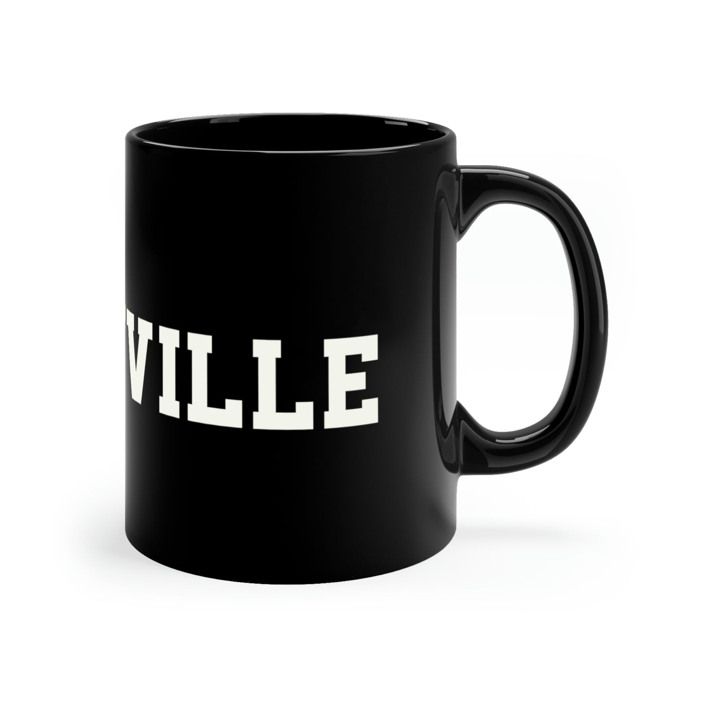 Larryville 11oz Black Mug