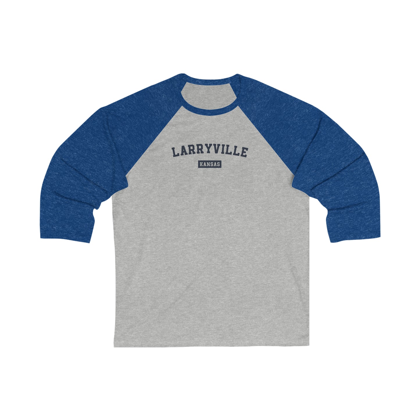 Larryville Kansas Unisex 3\4 Sleeve Baseball Tee