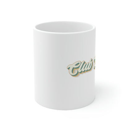 Club Larry Script Retro Ceramic Mug 11oz
