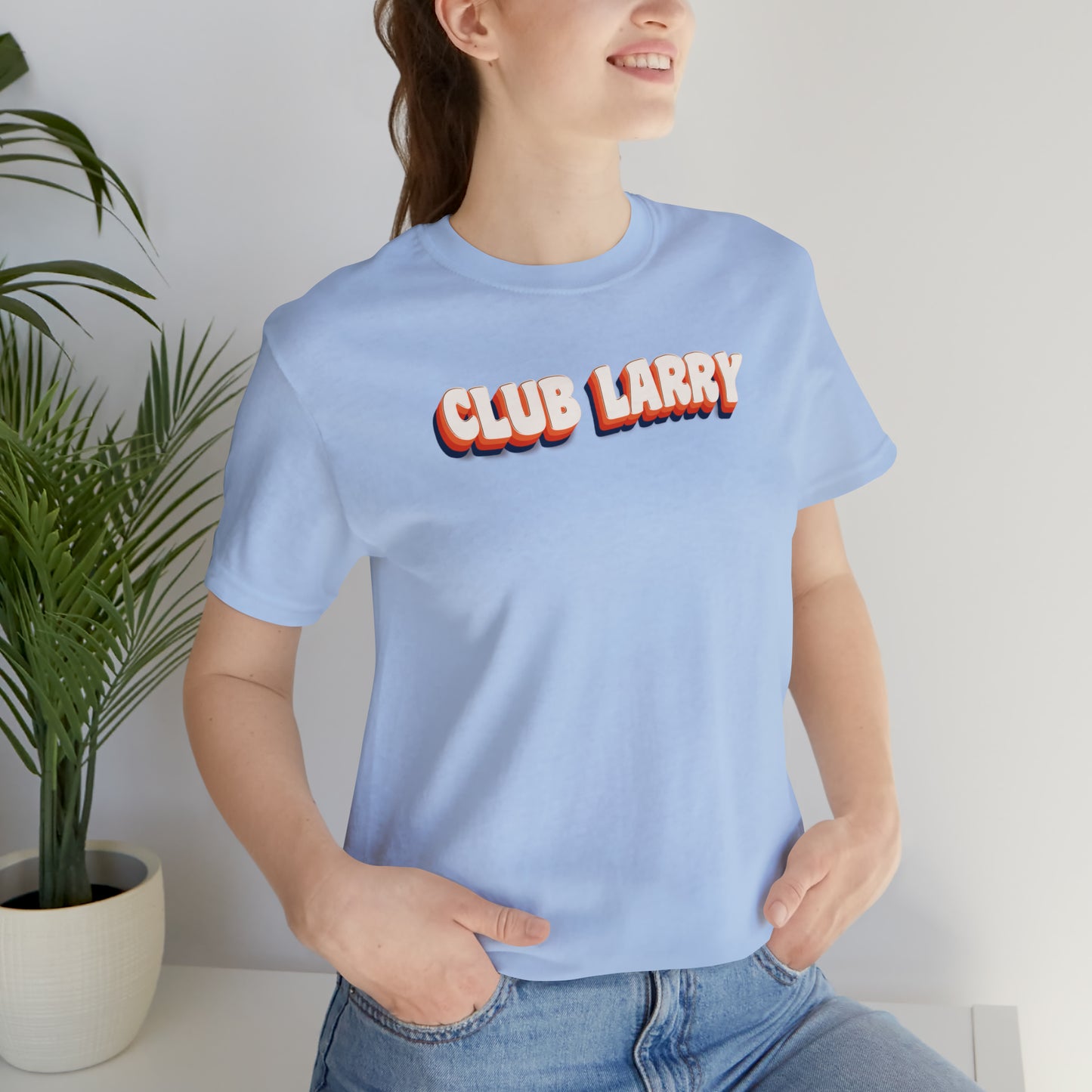 Club Larry Unisex Short Sleeve Tee