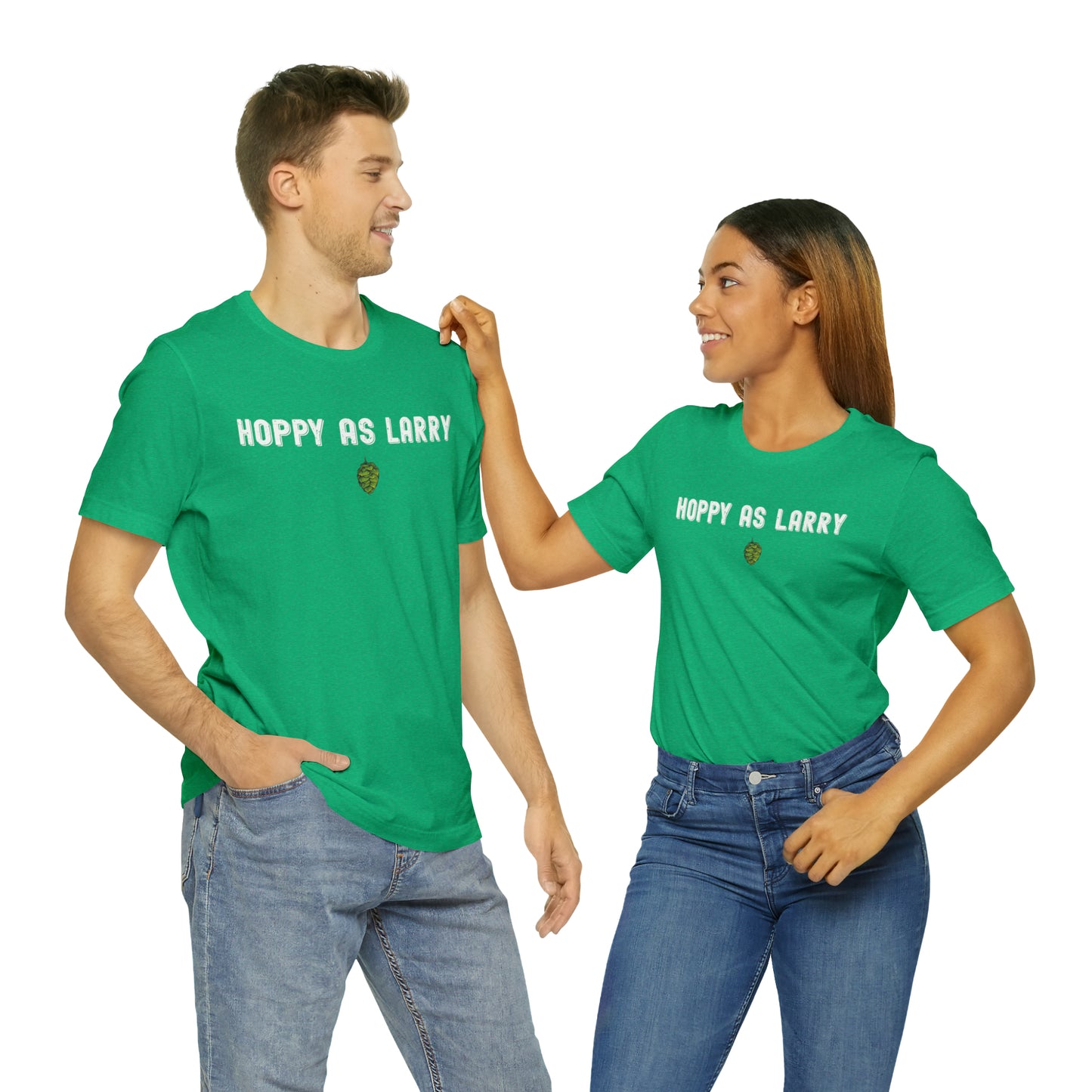 Unisex Jersey Short Sleeve Tee  - Hoppy As Larry