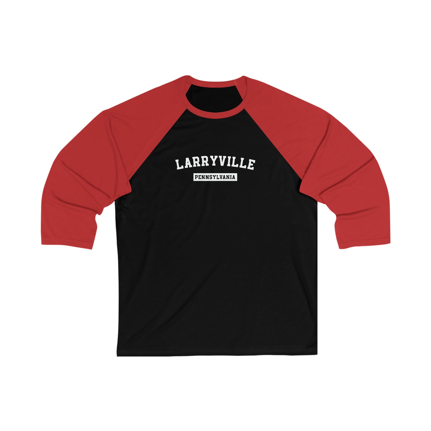 Larryville Pennsylvania Unisex 3\4 Sleeve Baseball Tee