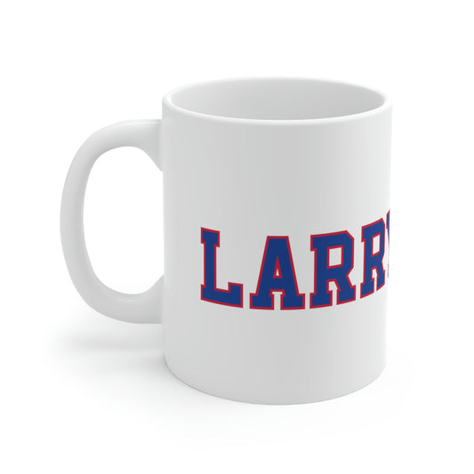 Larryville - Ceramic White Coffee Mug 11oz