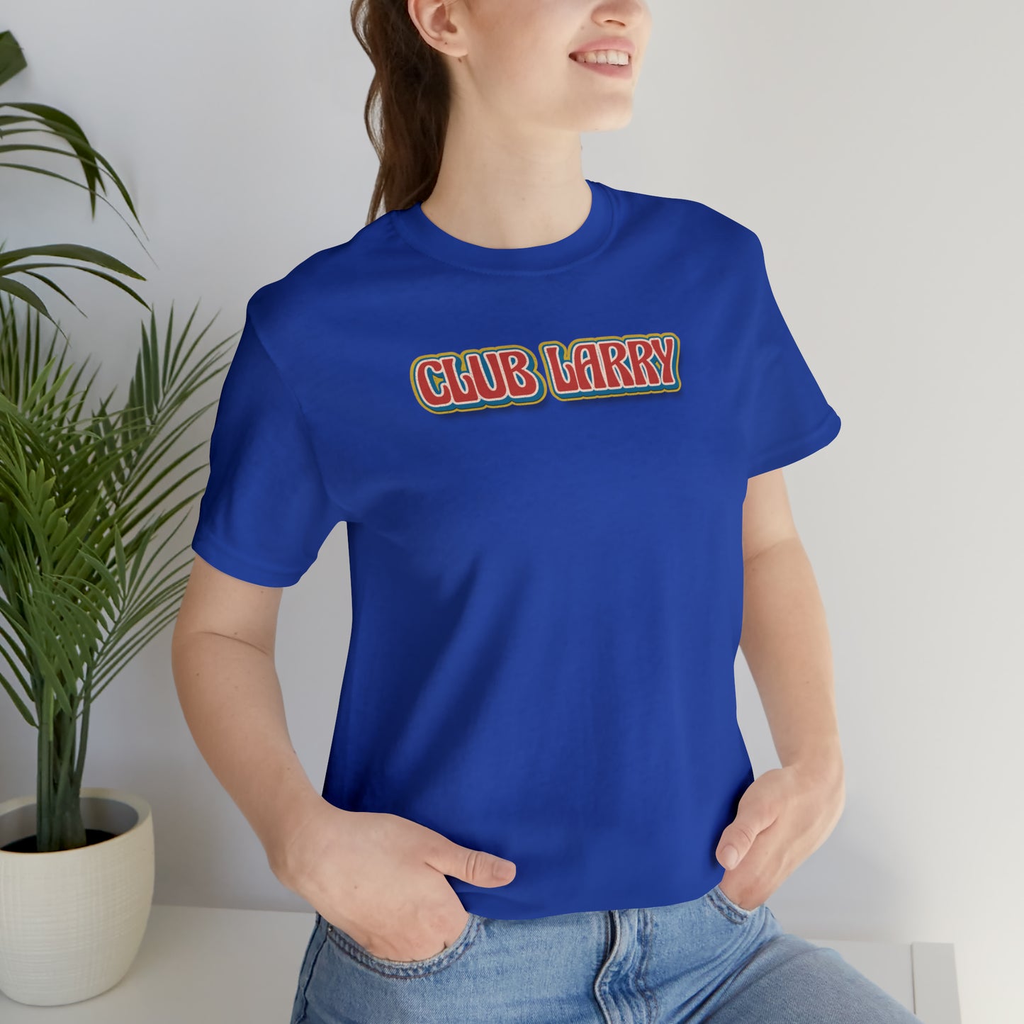 Club Larry Retro Short Sleeve Tee