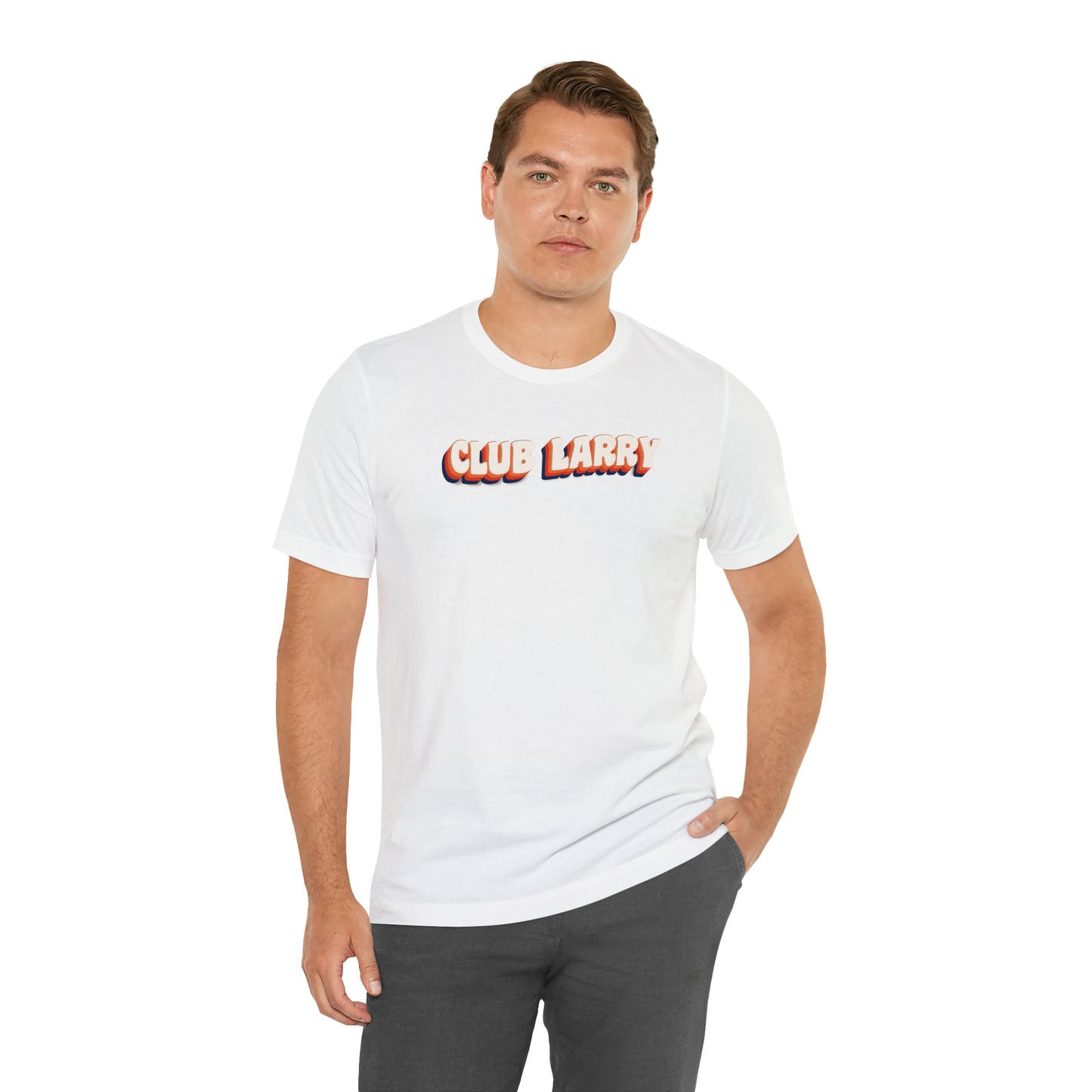 Club Larry Unisex Short Sleeve Tee