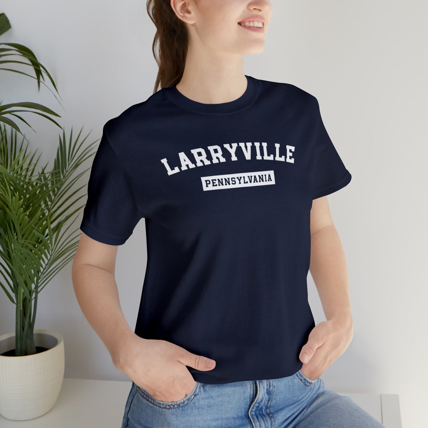 Larryville Pennsylvania Unisex Short Sleeve Tee